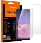 , 2 Pièces, Protection Écran Samsung Galaxy S10 Plus, Neoflex, Couverture Maximale, Compatible Avec Capteur À Ultrason, Tpu Film, Liquid Installation, Film Protection Ecran S10+