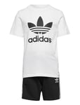 Short Tee Set White Adidas Originals