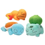 Pokemon - 5 Sleeping Plush3 pack Bulb Char Squirtle plush /Toys -  - T1398z