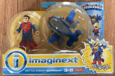 Fisher-Price Imaginext DC  Super Friends Battle Armour Superman ~Brand New