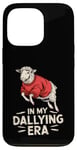 Coque pour iPhone 13 Pro In My Dilly Dallying Era Motif mouton lent style vintage