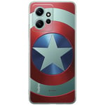 ERT GROUP Coque de téléphone Portable pour Xiaomi REDMI Note 12 4G Original et sous Licence Officielle Marvel Motif Capitan America 025 adapté à la Forme du téléphone Portable, partiel imprimé