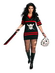 Rubie's 17674NS Official Miss Jason Voorhees Friday The 13th Costume, Women's, Plus Size