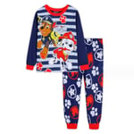 PAW Patrol Pyjamas Set Barn Långärmade Byxor Set Sovkläder Marinblå navy blue 110cm