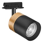 Spotlight Ledvance Tracklight Mini Sylinder Gu10 Svart/Gull