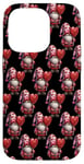 iPhone 14 Pro Funny Valentines Gnome Dad Graphic With Red Heart Lollipops Case