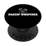 Makeup Whisperer, maquilleur amusant rétro et vintage PopSockets PopGrip Adhésif