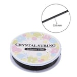 Elastisk tråd för smyckestillverkning - Crystal string Svart