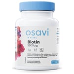 Osavi - Biotin - 2500mcg, 60 vegan caps