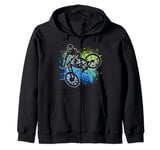 Mountain Bike MTB Biking Men Kids Boys Downhill Zip Hoodie