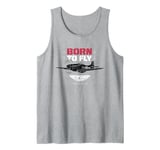 Top Gun Maverick P-51 Mustang Born To Fly Tank Top