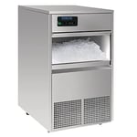 Polar GL192 G-Series 260W Under Counter Commercial Bullet Ice Machine 50kg Output / 10kg Storage | Auto Fill | Stainless Steel