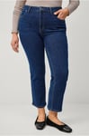 Ellos Plus collection - Jeans Straight Cropped - Blå