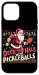 iPhone 12 mini Deck The Halls With Pickleballs Pickleballs Funny Sarcastic Case