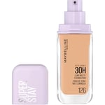 Maybelline New York - Fond de Teint Liquide Longue Tenue - Ultra-Résistant - Fini Mat Lumineux - Enrichi en Acides Aminés - Tous les Types de Peau - Superstay 30H Lumi-Matte - Teinte : 126-35ml