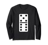 Dominoes Game Set - Matching Group 5 -6 Tile Long Sleeve T-Shirt