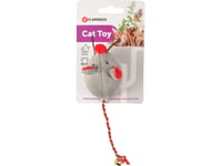 Flamingo Cat Toy Jerry Mouse With Bell Grey