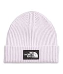 THE NORTH FACE Logo Box Beanie Hat Lavender Fog One Size