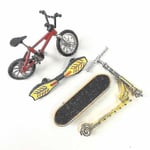 Miniskooter Tvåhjuling Barnleksaker Finger Scooter Bike Fingerboard Skateboard