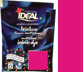 TEINTURE IDEAL TEXTILE TISSU VETEMENT ROSE FUSCHIA coton lin laine polyamide