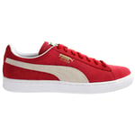 Puma Classic + Mens Red Trainers Leather - Size UK 3