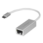 StarTech.com USB-C to Gigabit Ethernet Adapter - Aluminum - Thunderbolt 3 Port C