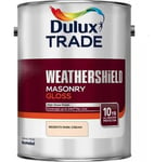 Dulux Trade All Seasons Smooth Masonry Gloss - Regent Park Cream - 5L