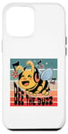 Coque pour iPhone 15 Plus Happy bee casque musical mignon abeille dessin animé