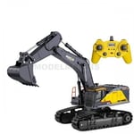 Huina CH1592 RC Crawler Excavator Scale 1/14 With 22 Channels 1/14 RC Semi-Alloy