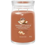 Yankee Candle Signature Large Jar Pumpkin Cinnamon Swirl 567g Brun