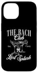 Coque pour iPhone 14 Le Bach Club 2025 : le dernier voyage pour filles de Splash Bachelorette