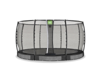 EXIT Allure Premium nedgravet trampolin ø427cm - sort