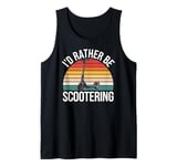 Scooter Electric Retro Vintage Street Stunt E-Scooter Tricks Tank Top