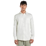 Kut for You Men's Regular Fit Long Sleeve Dress Shirt | Color: White | Size: XL | Material: Cotton | for Men & Boys | Lightweight | Button-Down Collar | Classic Fit