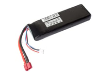 Batterie Li-Polymer LiPo 4000mAh 7.4V pour modélisme RC - divers modèles réduits : voitures de course, hélicoptères, avions, bateaux etc.