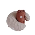 Mumade - Coussin d allaitement nomade Terracotta