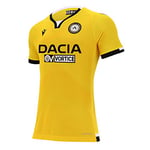 Macron UDI M20 Official Third Match Jersey Mm SR, Udinese Football 2020/21 Man, Yellow, XXL