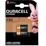 2 x DURACELL 3V LITHIUM CR2 Ultra Photo Battery DLCR2 Dated 2030