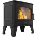 Supra - Poêle à bois raccordable en fonte Georges 6.7 kW