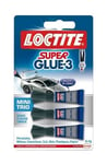 Loctite - Colle super glue 3 mini trio