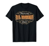 Retro Profession This Is My Bail Bondsman T-Shirt