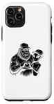 Coque pour iPhone 11 Pro Funny Cryptid Bigfoot Alien Love Valentine Monster Femme Homme