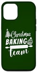 Coque pour iPhone 12/12 Pro Pâtisserie de Noël Cookies Team Candy Canes Fun Festive Baker