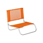 Siege plage en aluminium Basic Orange