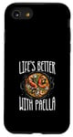 Coque pour iPhone SE (2020) / 7 / 8 La vie est meilleure avec la paella aux fruits de mer et paella espagnole