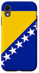 Coque pour iPhone XR Bosnie-Herzégovine Drapeau Cadeau pour les Bosniaques