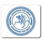 Computer Mouse Mat - Alexander The Great King Greek Office Gift #5102