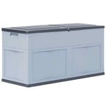 320L Large Outdoor Cargo Garden Storage Box Plastic Container Chest 119x46x60cm