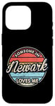 Coque pour iPhone 16 Pro Quelqu'un à Newark m'aime City, États-Unis, États-Unis