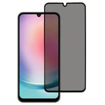 2-PACK SKALO Samsung Galaxy A25 5G Privacy Skärmskydd Härdat Glas - Svart Svart